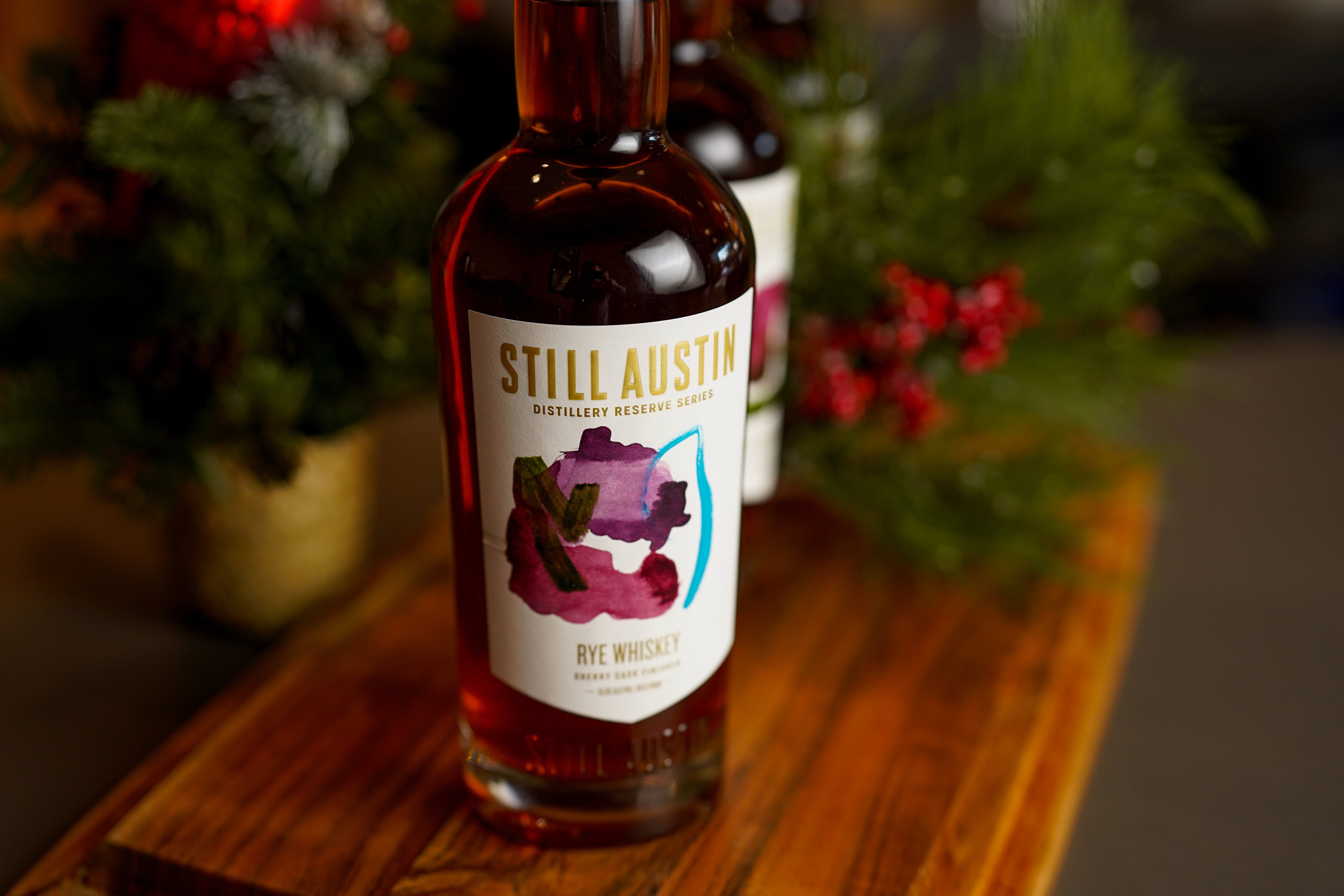 Still Austin Sherry Cask Finished Rye bottle